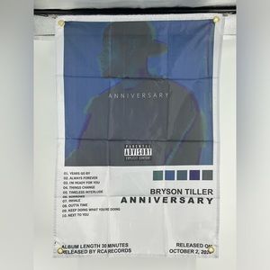 Bryson Tyller Album Cover Tapestry 24”x34”